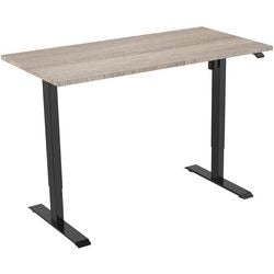 Scrivania Euroseats nera, robson b000bl120rob 80 x 750-1235 x 120 mm