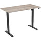 Scrivania Euroseats nera, robson b000bl140rob 80 x 750-1235 x 140 mm