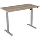Escritorio euroseats gris, robson b000gr140rob 80 x 750-1235 x 140 mm