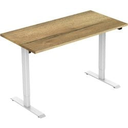 Zit-sta-bureau euroseats 1-motor eiken eiken metaal