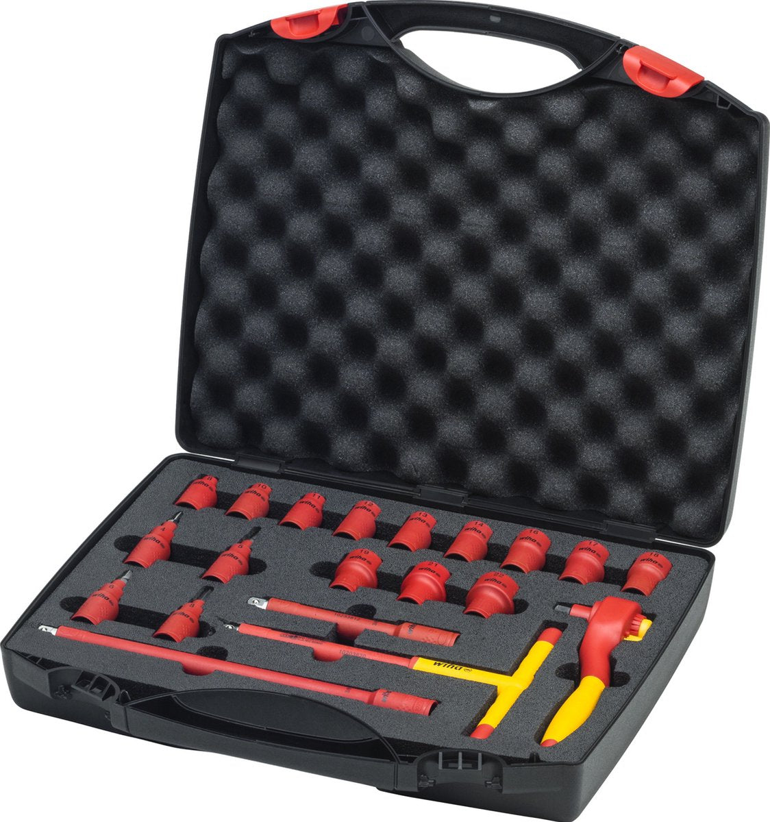 Wiha rattles keys set isolated 3 8