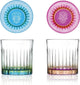 Rcr - vasos pedro rosa - 360ml - 6 piezas