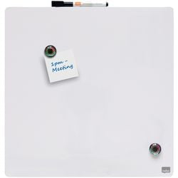 Tile square nobo magnetic 360x360 mm white