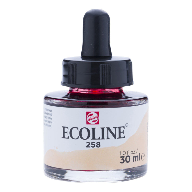 Ecoline • flacone acquerello liquido 30ml albicocca 258