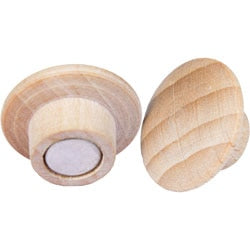 Imán legaster 7-181725 25mm madera marrón claro
