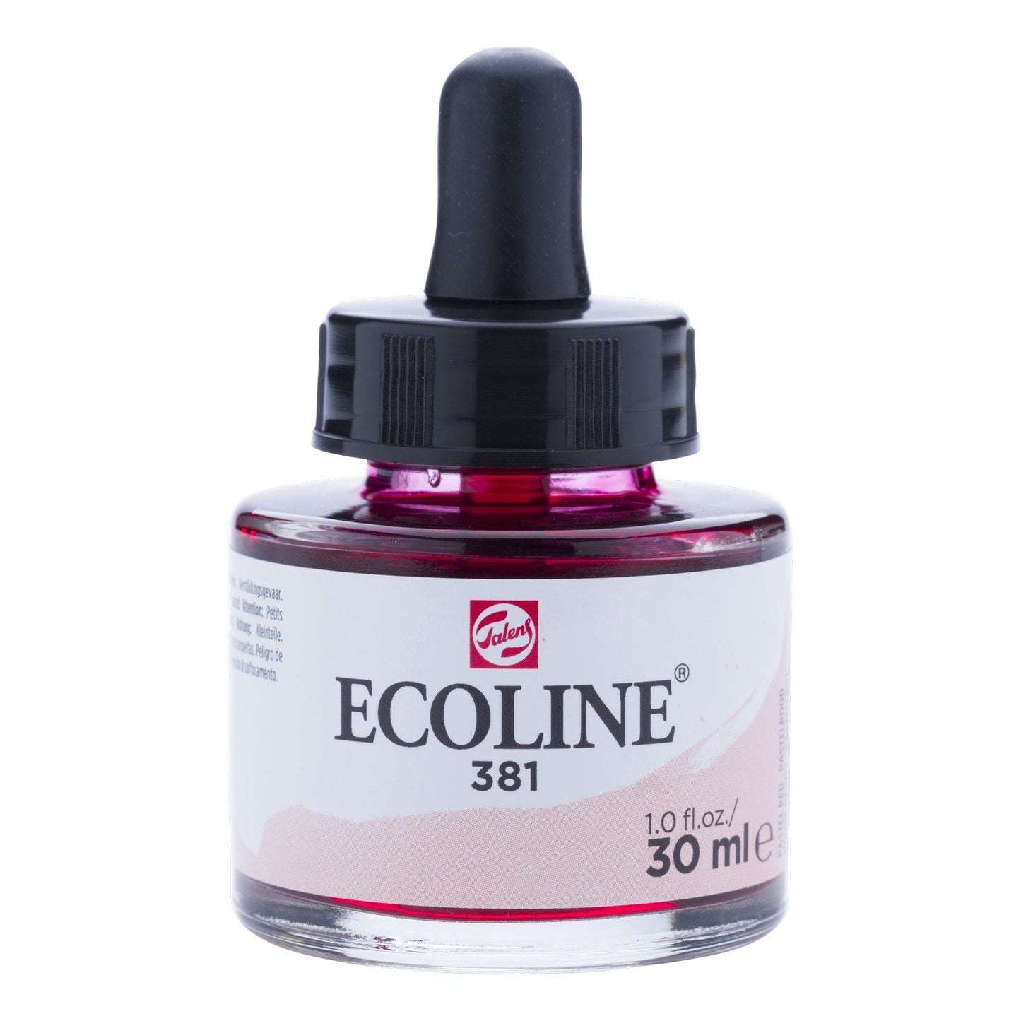 Ecoline • flacone acquerello liquido 30ml rosso pastello 381