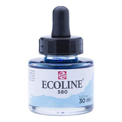 Ecoline • flacone acquerello liquido 30ml blu pastello 580