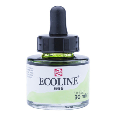 Ecoline • flacone acquerello liquido 30ml verde pastello 666
