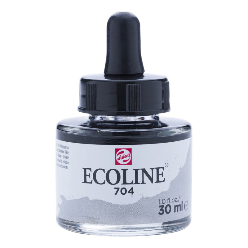 Ecoline • acuarela líquida botella 30ml gris 704