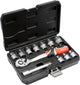 Yato -ratel-dopsleutel-set-12-delig-yt-38671