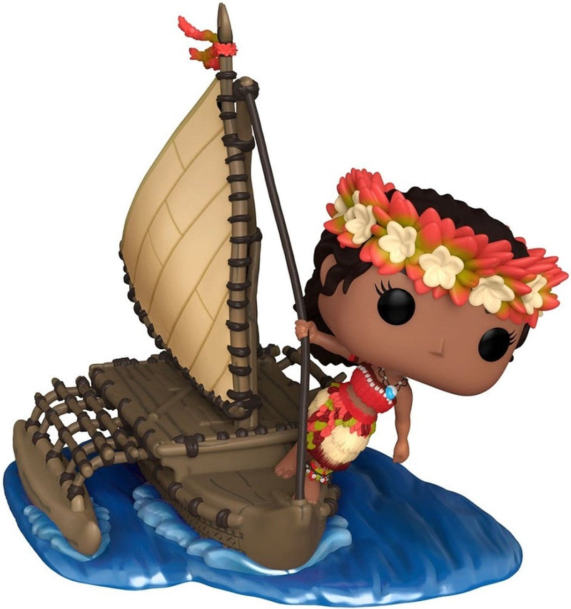 Figura coleccionable Funko Moana ¡Pop 100 aniversario de Disney! paseos super deluxe moana finale 15 cm multicolores