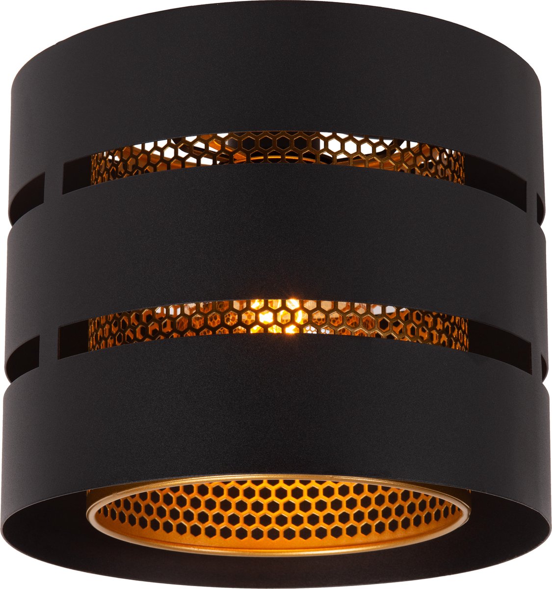 Lucide rosas - lampada da soffitto (lampada da soffitto) - ø 26 cm - 1xe27 - nero