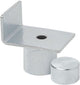 Adaptador Proplus para gato de botella - borde elevado - ø 20-27 mm - plateado - acero
