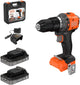 Avvitatore brushless Black+decker 18v in valigetta (con batteria 2x2,5ah e caricabatteria) - bld783e2k-qw