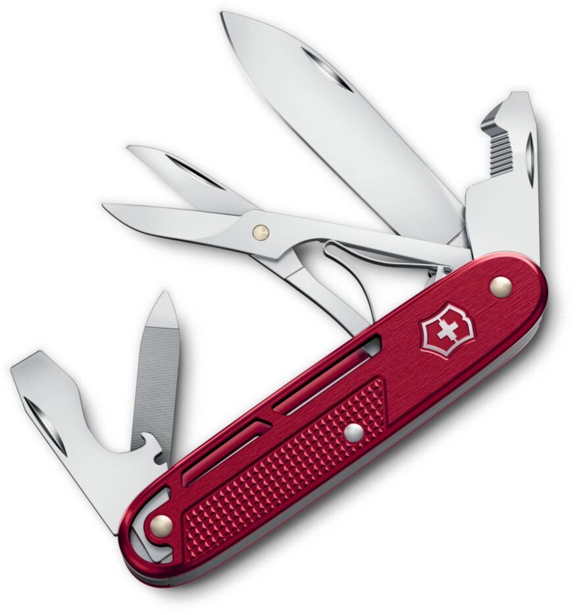Victorinox synergy x alox zakmes - 10 functies - rood
