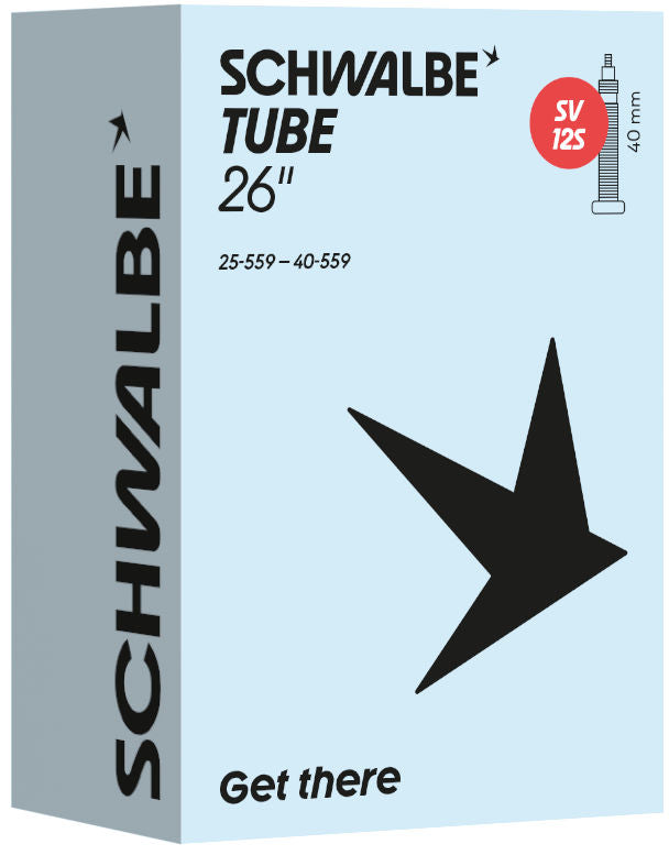 Cámara de aire Schwalbe sv12s 26 25 40-559 fv 40mm