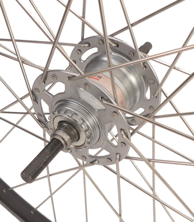 Tormino ruota posteriore 28'' 622-19c Ryde Andra 30 cerchio con mozzo Shimano Nexus 3 - nero