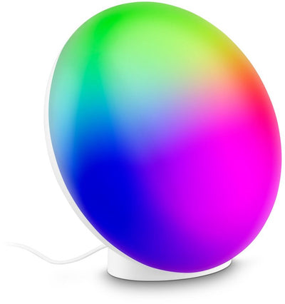 B.k.licht briloner tara – Lampada da tavolo a LED – dimmerabile con telecomando – cambio colore RGB IC – regolabile da bianco caldo a freddo – 17,5 x 10,6 x 16,4 cm