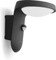 Lampada da parete solare da esterno Philips LED Philips Tyla - antracite - con sensore - 1,2w