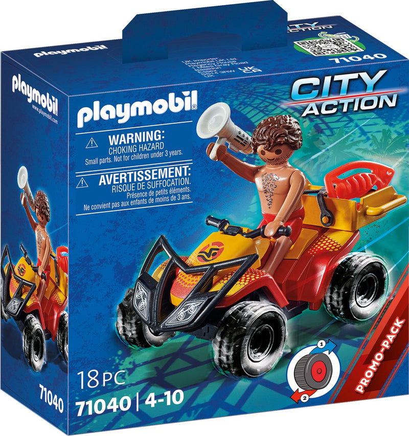 PlayMobil City Action Lifeguard Quad 71040