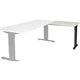 Bureau-uitbreiding schaffenburg lin-pla086-lrz-m25 80x60x65-85cm