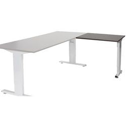 Tavolo allungabile Schavenburg lin-pla086-loga-m25 80x60x65-85cm logan rovere, argento