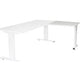Tavolo allungabile Schaffenburg lin-pla086-wirw-m25 80x60x65-85cm bianco, bianco