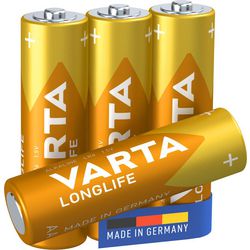Varta Longlife Mignon 4-Blister AA
