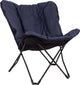 Bo-camp - industrial - silla mariposa - himrod - l - azul