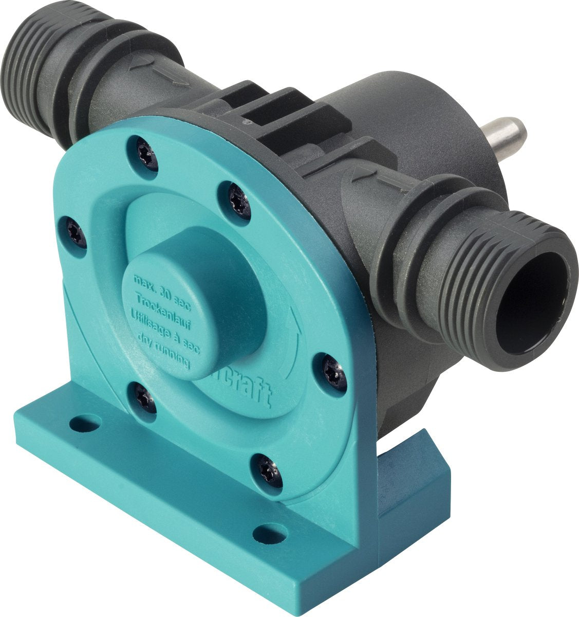 Wolfcraft - voorzetpomp 3000 l h - boorpomp - boormachine pomp - waterpomp - boormachinepomp - 4541000