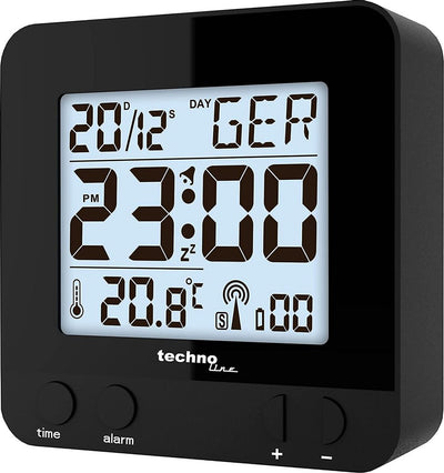Sveglia radiocontrollata Technoline - data - temperatura - peso 235