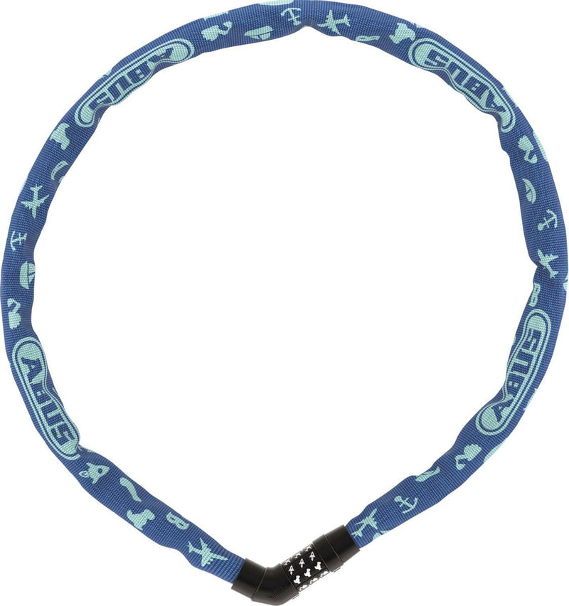 Abus 4804C 75 Localización de cadena, 75 cm, azul, acero-o cadena