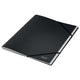 Carpeta clasificadora de reciclaje Leitz a4 co2 negro neutro 12 compartimentos 430 gramos 100% reciclado