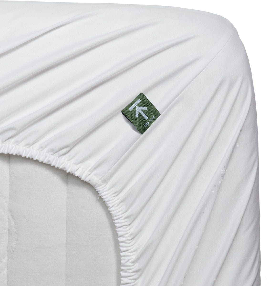 Beddinghouse percale katoen - topper hoeslaken - 180x220 - wit