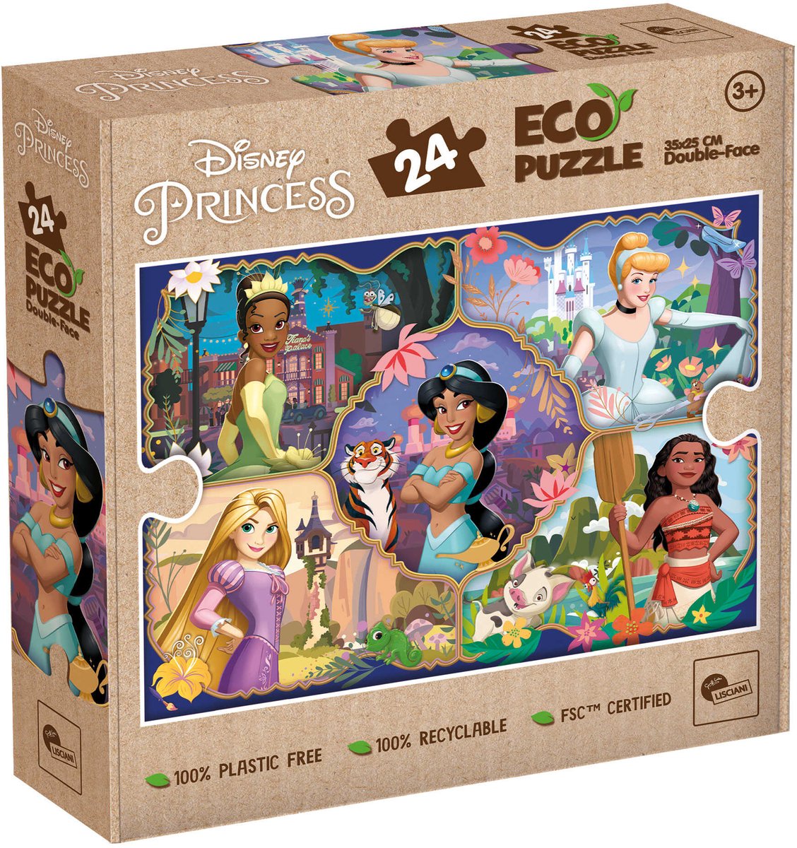 Lisciani disney eco-puzzle mini df 24 princess