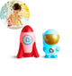 Giocattoli da bagno Munchkin - Galaxy Buddies - set da 2 - si illumina! - dai 9 mesi - giochi da bagno per bambini - giochi da bagno per ragazzi e ragazze