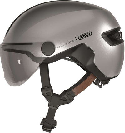 Abus Helm Hud-y Ace Gleam Silver M 54-58 cm