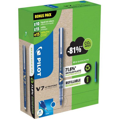 Penna roller pilot v7 blu 0,4 mm