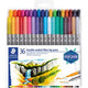 Pennarello Staedtler design da viaggio fronte-retro gamma di colori