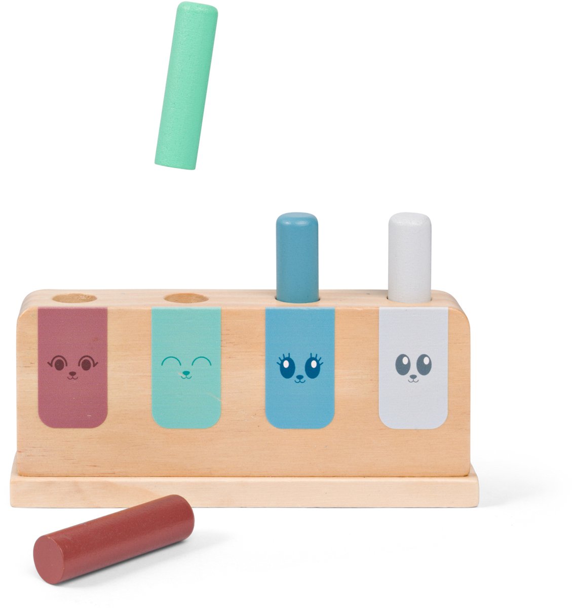 Gioco pop-up in legno Bs Toys - 5 pz.