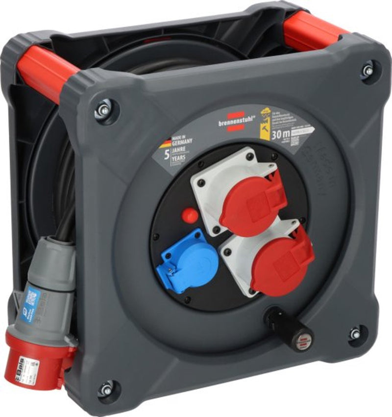 Avvolgicavo edili Brennerstuhl 30 metri h07rn-f 1 via 2,5mm² ip44 (9222300120)
