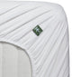 Beddinghouse - cotone percalle - topper diviso - lenzuolo con angoli - 180x200 cm - bianco