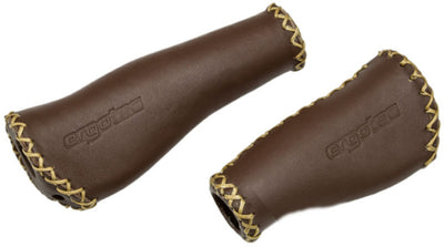 Ergotec Monaco Set maneja cuero 135 92 mm de marrón