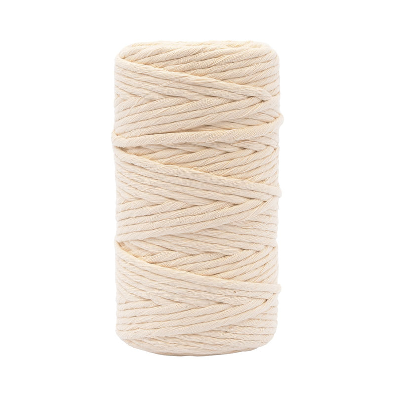 Vaessen creative • macramé touw 4mmx100m naturel