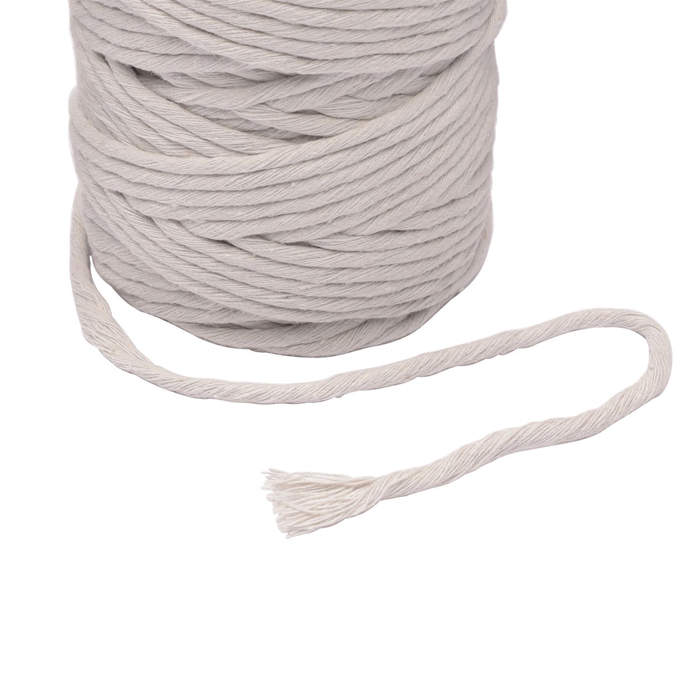 Vaessen creative • corda macramè 3mmx100m grigio chiaro