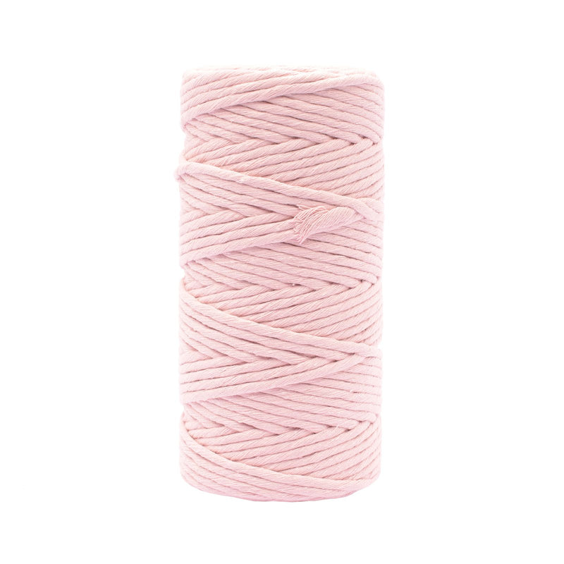 Vaessen creative • corda macramè 3mmx100m rosa chiaro