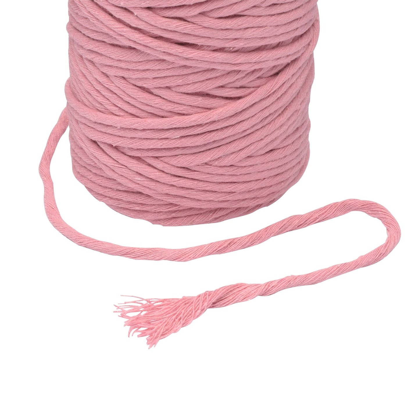 Vaessen creative • corda macramè 3mmx100m rosa antico