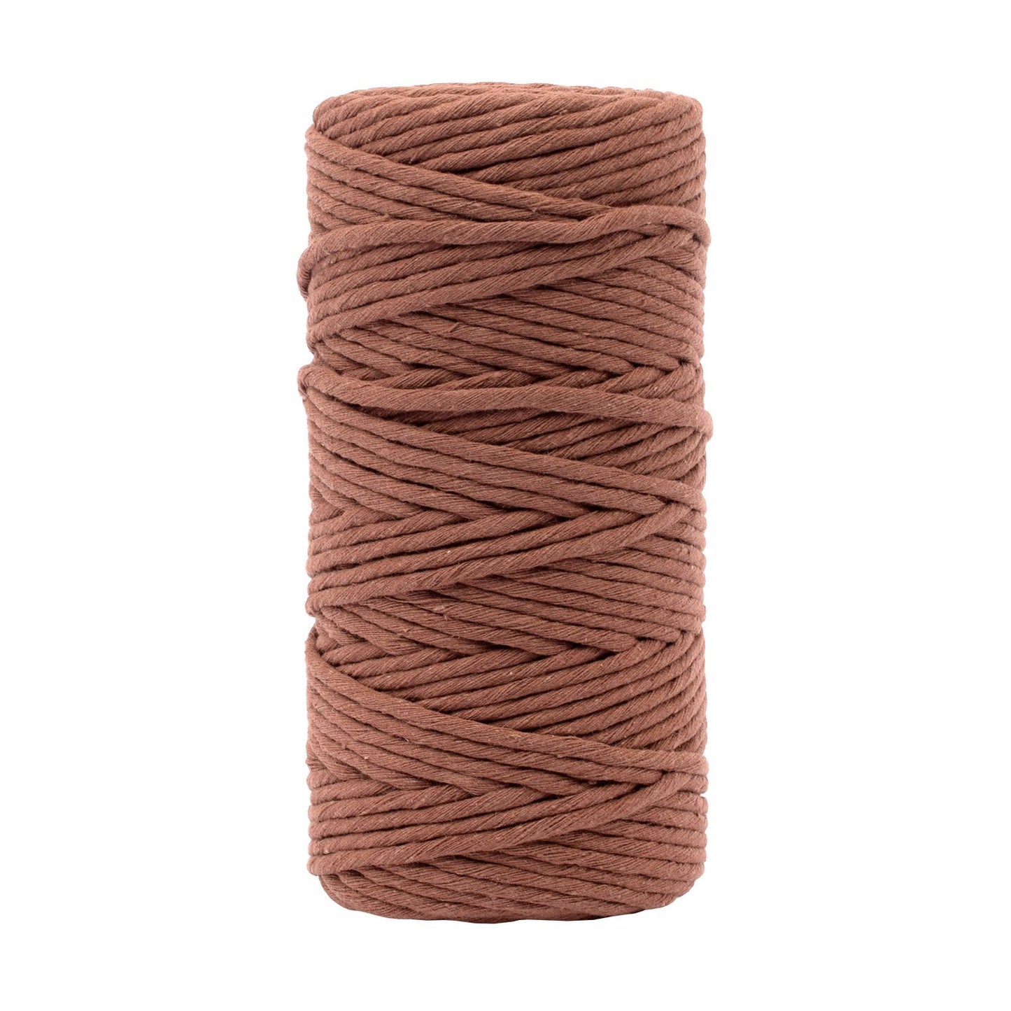 Vaessen creative • macramé touw 3mmx100m bruin