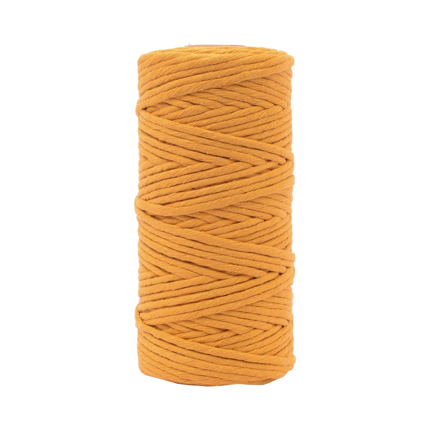 Vaessen creative • macramé touw 3mmx100m okergeel