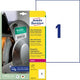 Etichette da esterno ultra resistenti avery bianche 10 pezzi